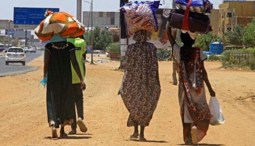 ئەگەری هەڵهاتنی 800 هەزار کەس لە سودان لە ئارادایە