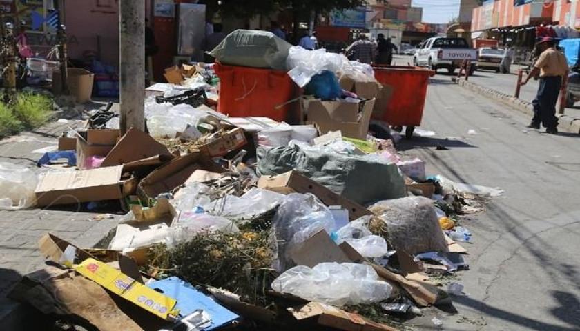 کۆبوونەوەی خۆڵ و خاشاک لەگەرمیان نیگەرانی لای هاوڵاتیانی سنورەکە دروستکردووە