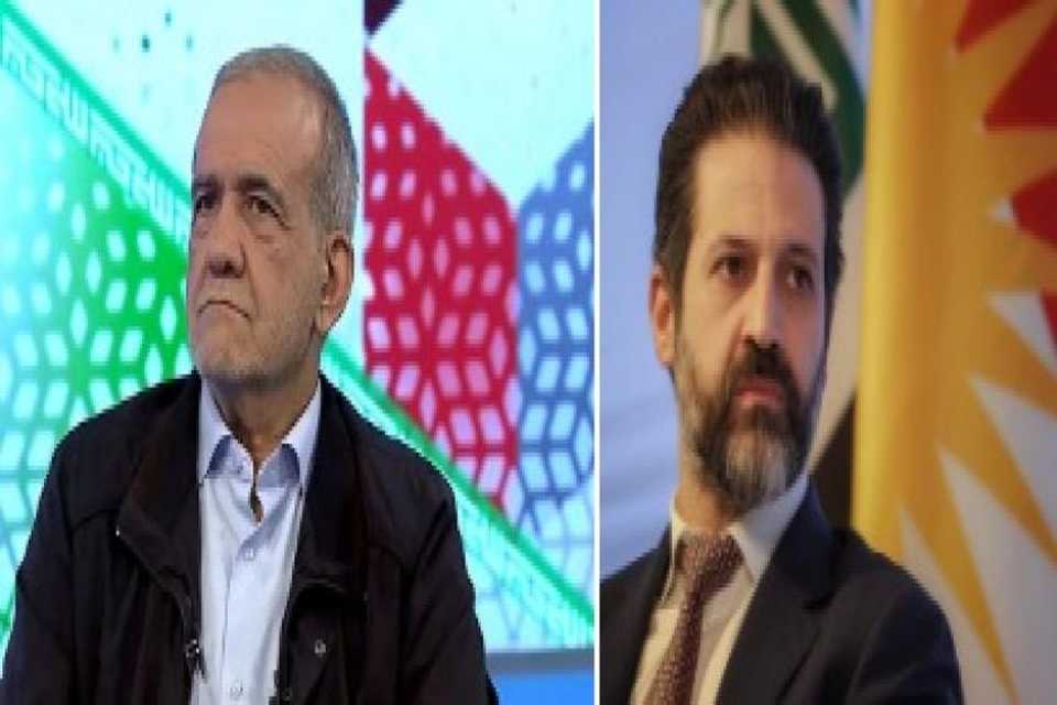 قوباد تاڵەبانى بۆ مەسعود پزیشکیان: بەهیواین پەیوەندیی نێوان هەرێم و کۆماری ئیسلامی گەشەی زیاتر بەخۆیەوە ببینێت