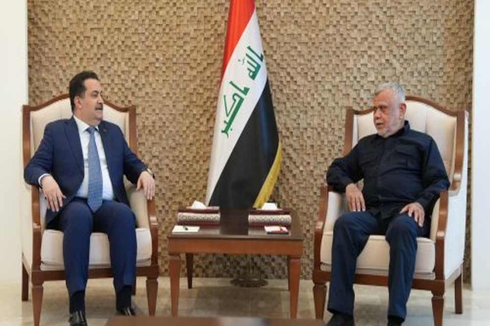 سودانی و عامری جەختیان کرد؛ هەڵبژاردن لە وادەی دیاریكراودا بەڕێوەدەچێت