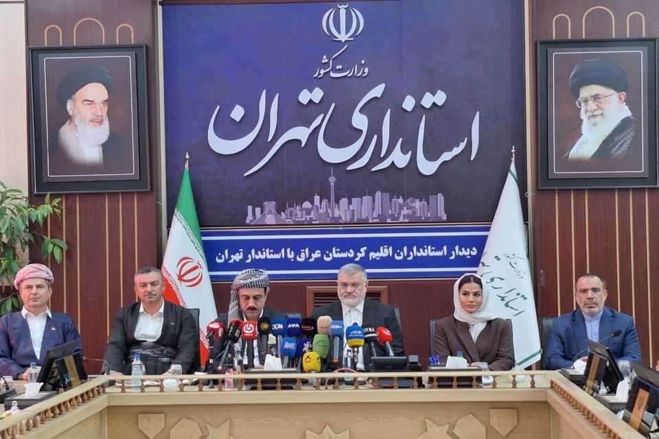  شاندی حکومەتی هەرێمی کوردستان سەردانی پارێزگاری تارانیان کرد