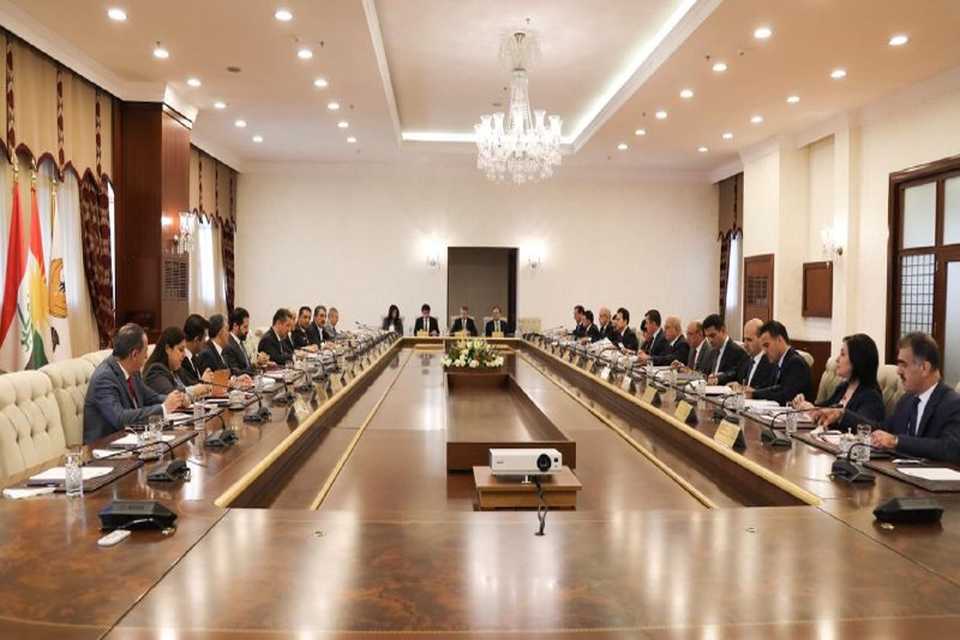 ئەنجومەنی وەزیران بۆ تاوتوێکردنی چەد پرسێکی گرنگ کۆدەبێتەوە