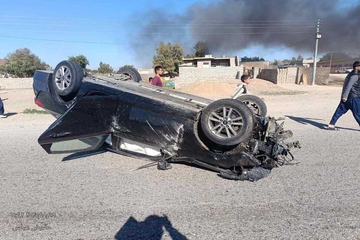 لە ڕوداوێکی هاتووچۆ دوو کەس گیانیان لە دەستدا 
