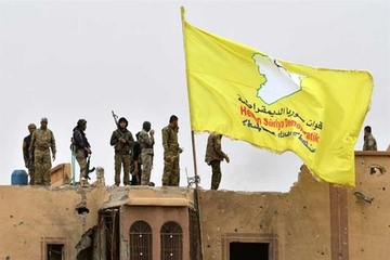 هێرش و بۆردومانی سوپای تورکیا و چەکدارانی سەر بەئەنقەرە بۆ سەر بەنداوی تشرین بەردەوامە