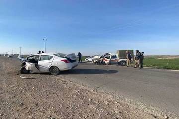 ڕووداوێکی هاتووچۆ دوو برینداری لێدەکەوێتەوە