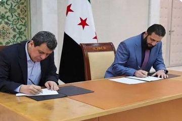 فەرماندەی گشتیی هێزەکانی سووریای دیموکرات و سەرۆکی کۆماری سووریا رێککەوتنێکیان واژۆ کرد