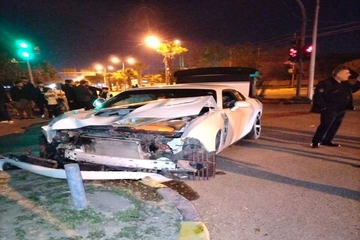 پێکدادانی دوو ئۆتۆمبێل بریندارێکی لێکەوتەوە