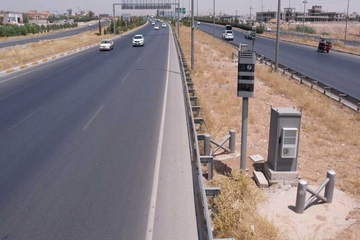  کامێراکانی چاودێری تیژڕەوی رێگەی سلێمانی - تاسڵوجە کەوتنە کارکردن