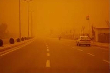 بەهۆی خۆڵبارینەوە ژمارەیەکی زۆر هاوڵاتی ڕەوانەی نەخۆشخانە دەکرێن