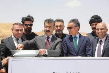 بەردی بناغەی دروستکردنی رێگای ژمارەیەک گوند لە گەرمیان دانرا
