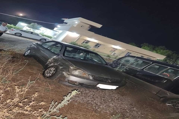 ڕووداوێکی هاتووچۆ دوو برینداری لێدەکەوێتەوە