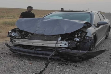 پێکدادانی دوو ئۆتۆمبێل بریندارێکی لێ دەکەوێتەوە